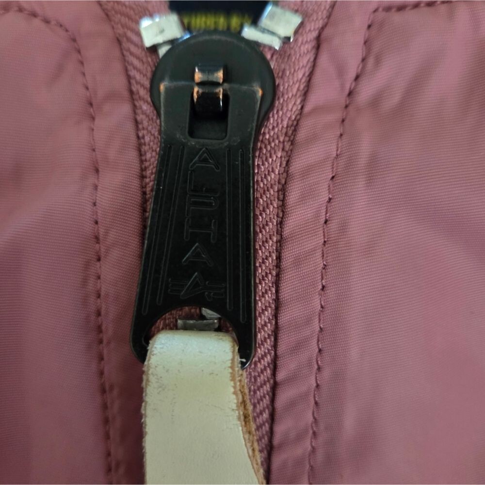 Alpha Industries Dusty Pink Nylon Flight Bomber Jacket Utility Medium - Picture 4 of 15